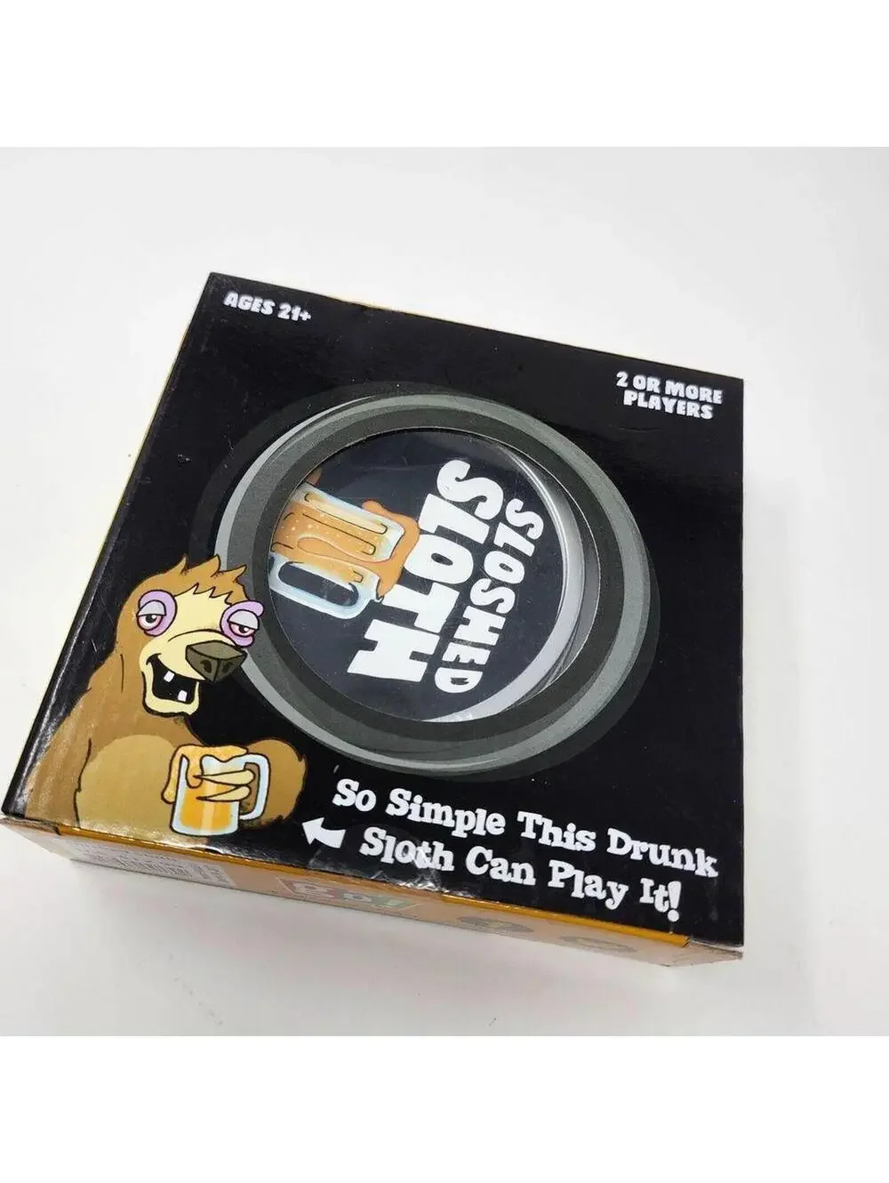 Sloshed Sloth Exclusive fun adult drinking Game Games by Go!  NIB
